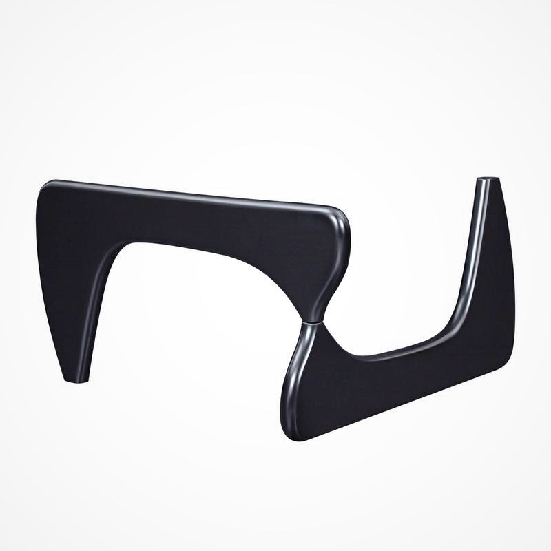 Isamu Noguchi Table, Wood and Tempered Glass