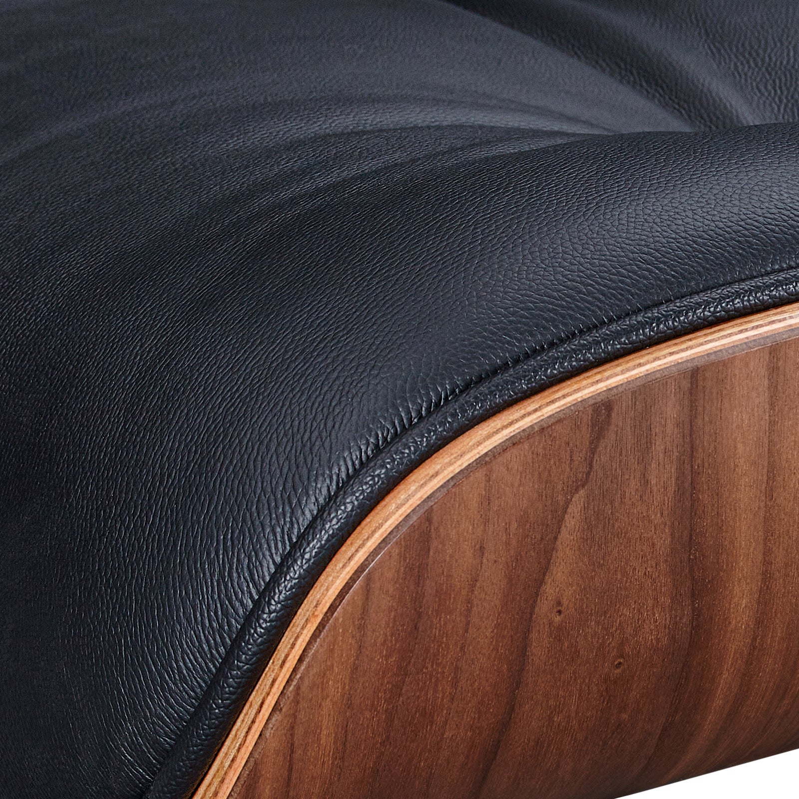 Charles and Ray Eames Lounge Chair, Full-Grain Leather, Aluminium, and Veneer
