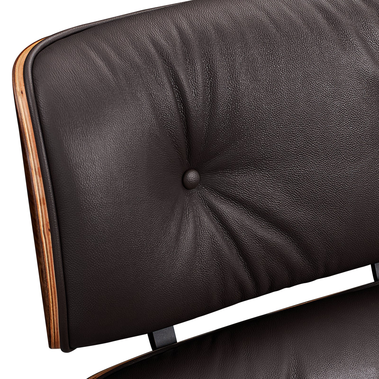 Charles and Ray Eames Lounge Chair, Full-Grain Leather, Aluminium, and Veneer