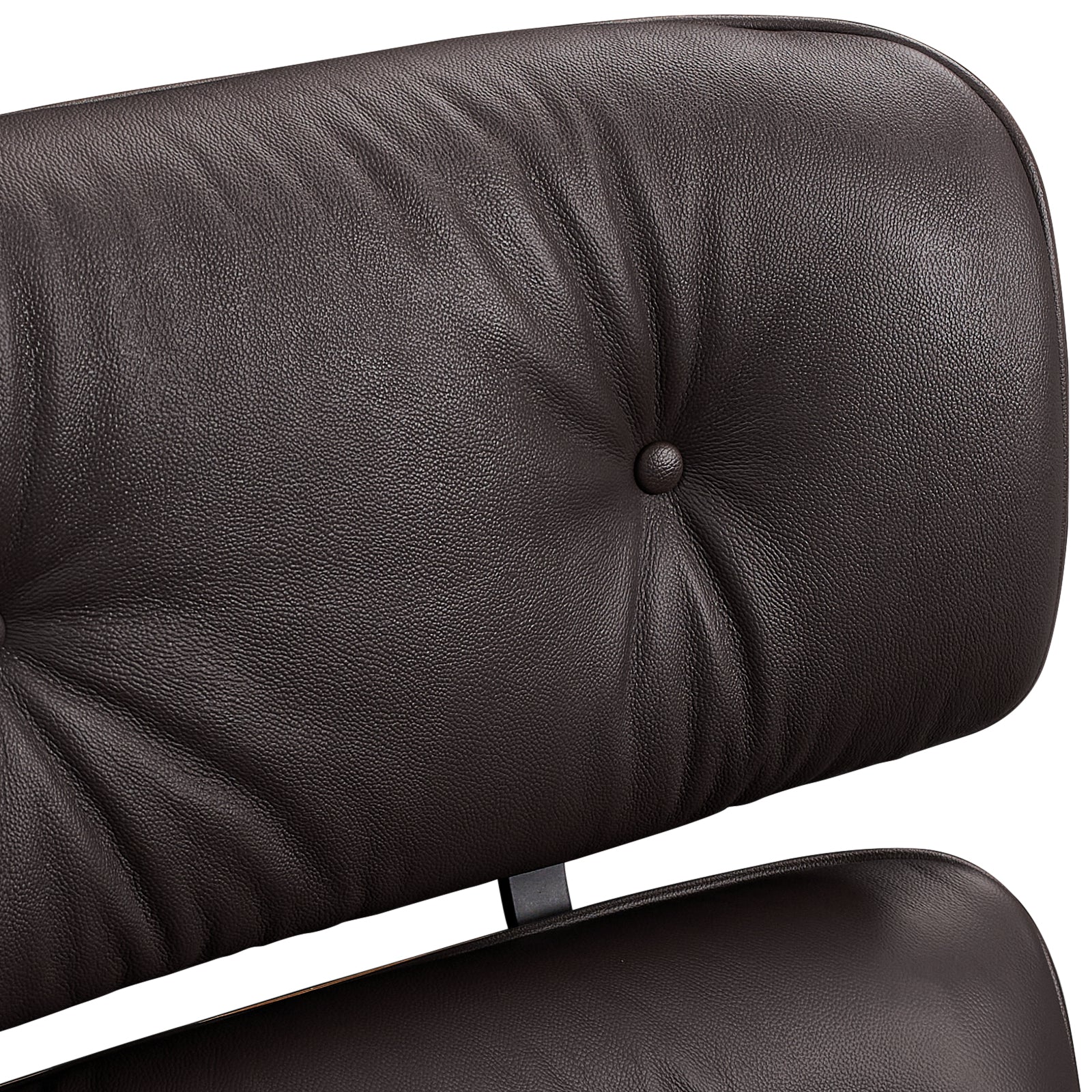 Charles and Ray Eames Lounge Chair, Full-Grain Leather, Aluminium, and Veneer