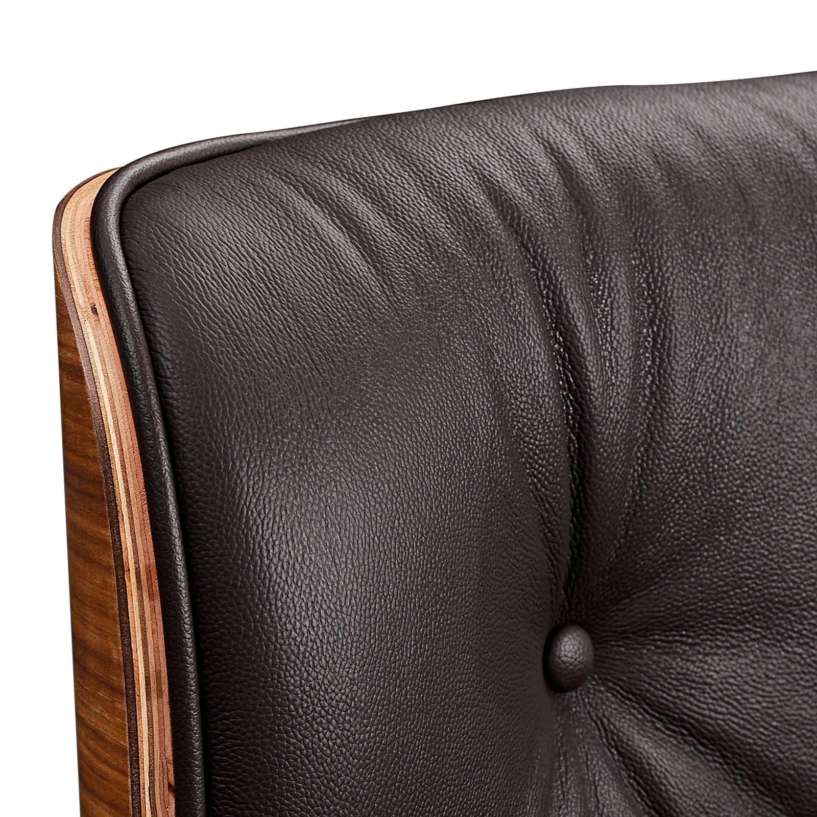 Charles and Ray Eames Lounge Chair, Full-Grain Leather, Aluminium, and Veneer