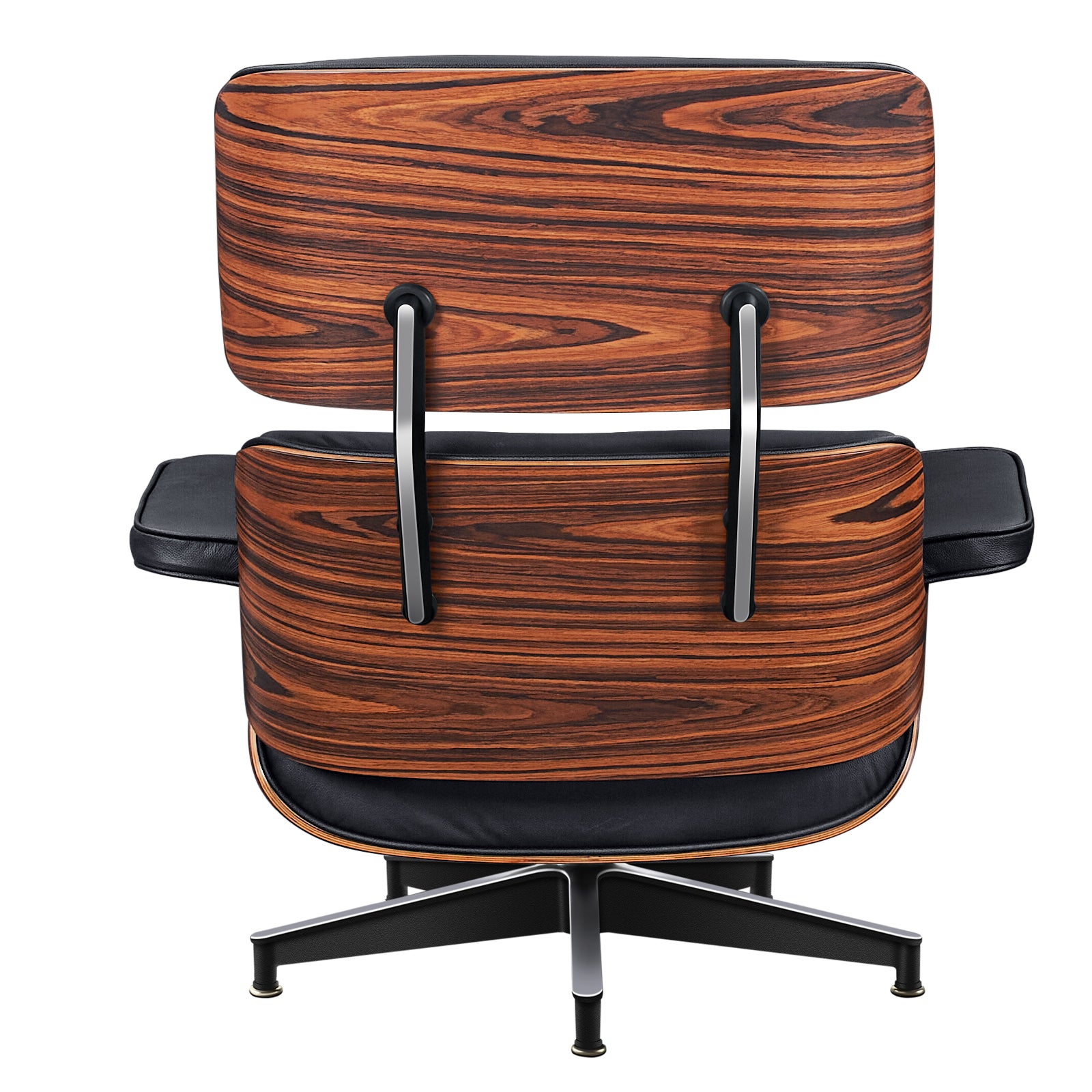 Charles and Ray Eames Lounge Chair, Full-Grain Leather, Aluminium, and Veneer