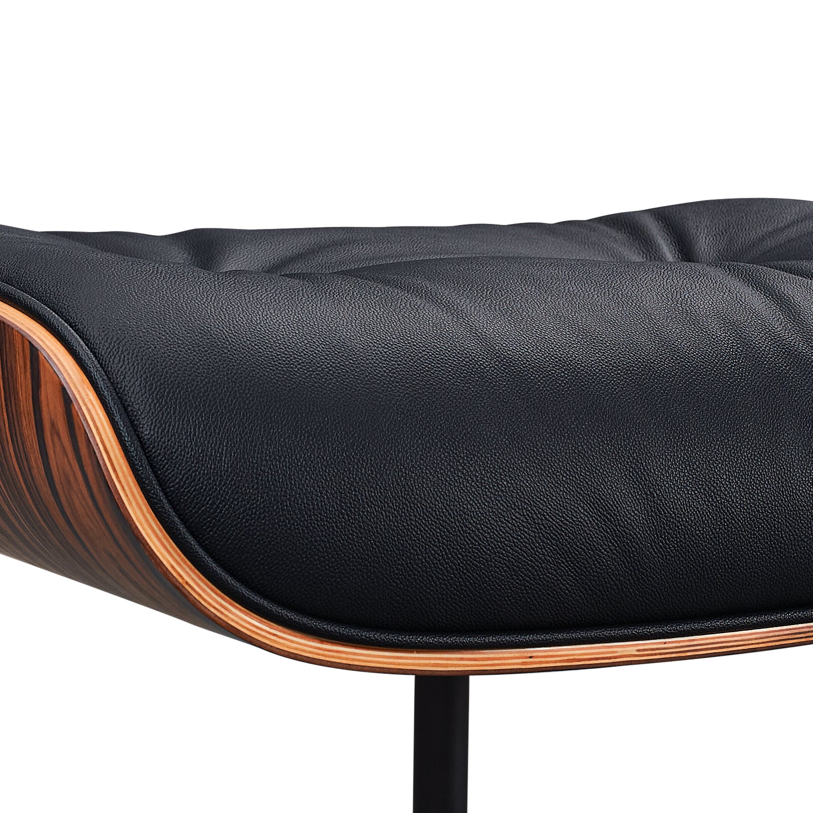 Charles and Ray Eames Lounge Chair, Full-Grain Leather, Aluminium, and Veneer