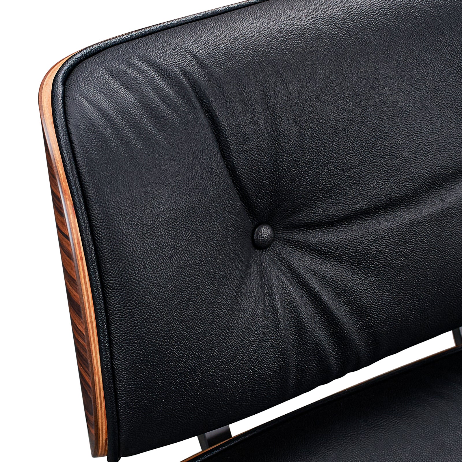 Charles and Ray Eames Lounge Chair, Full-Grain Leather, Aluminium, and Veneer
