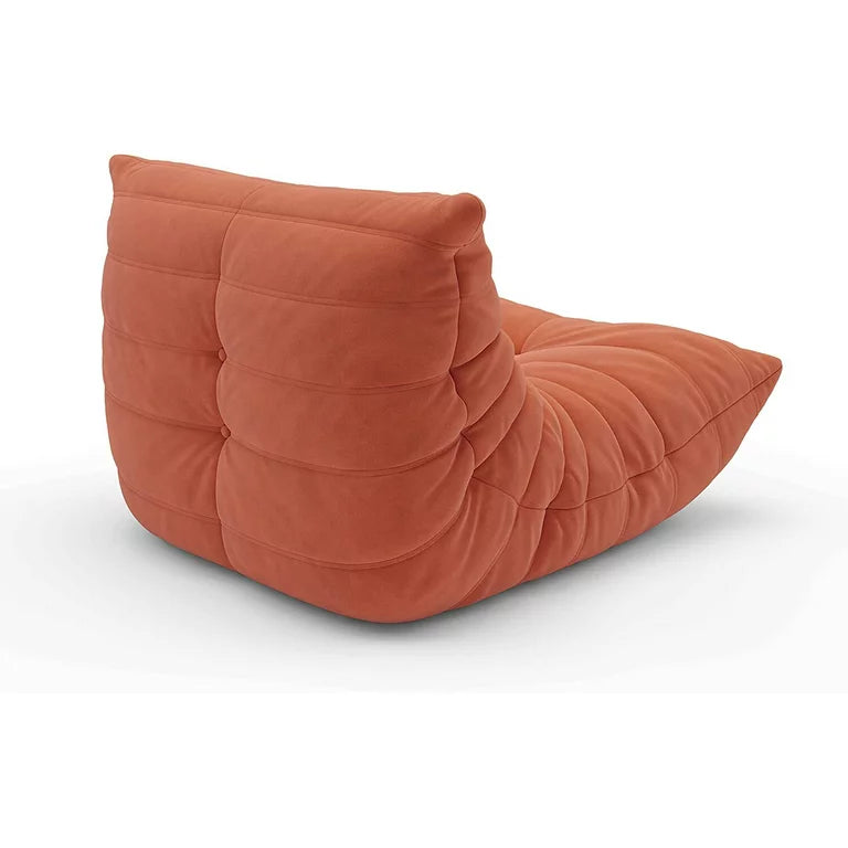 Michel Ducaroy Togo Sofa Chair, Vegan Suede, Bouclé or Vegan Leather