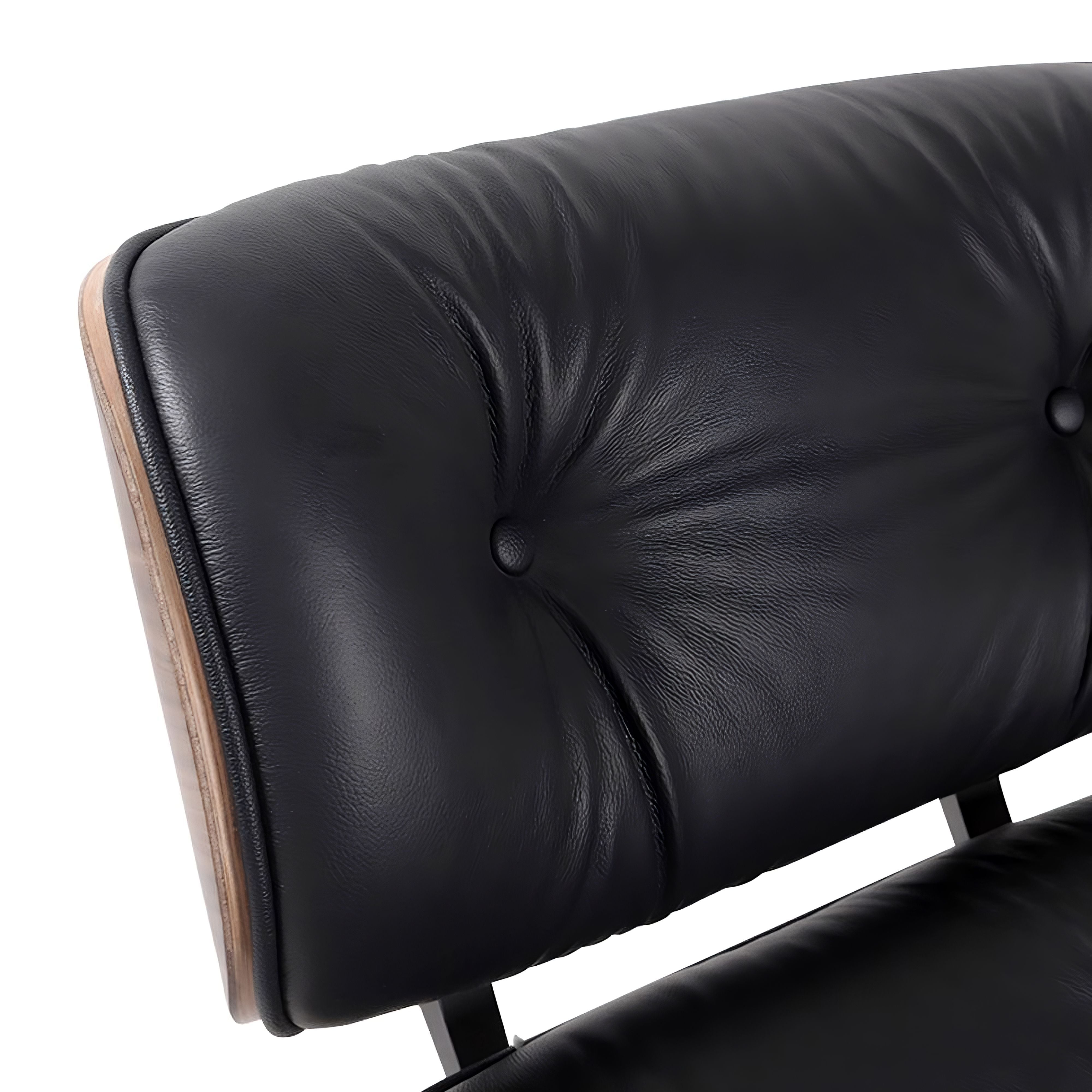 Charles and Ray Eames Lounge Chair, Full-Grain Leather, Aluminium, and Veneer