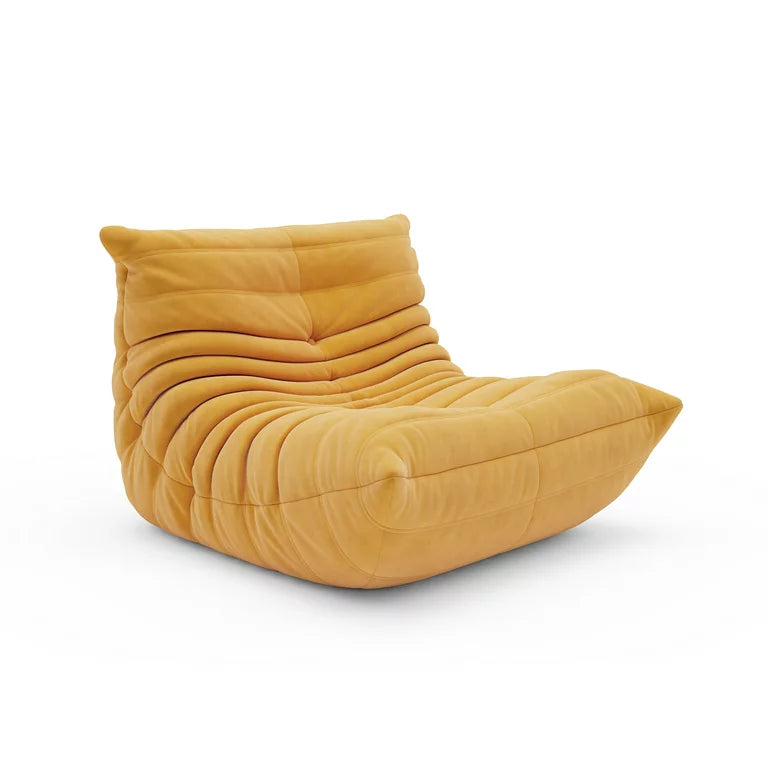 Michel Ducaroy Togo Sofa Chair, Vegan Suede, Bouclé or Vegan Leather