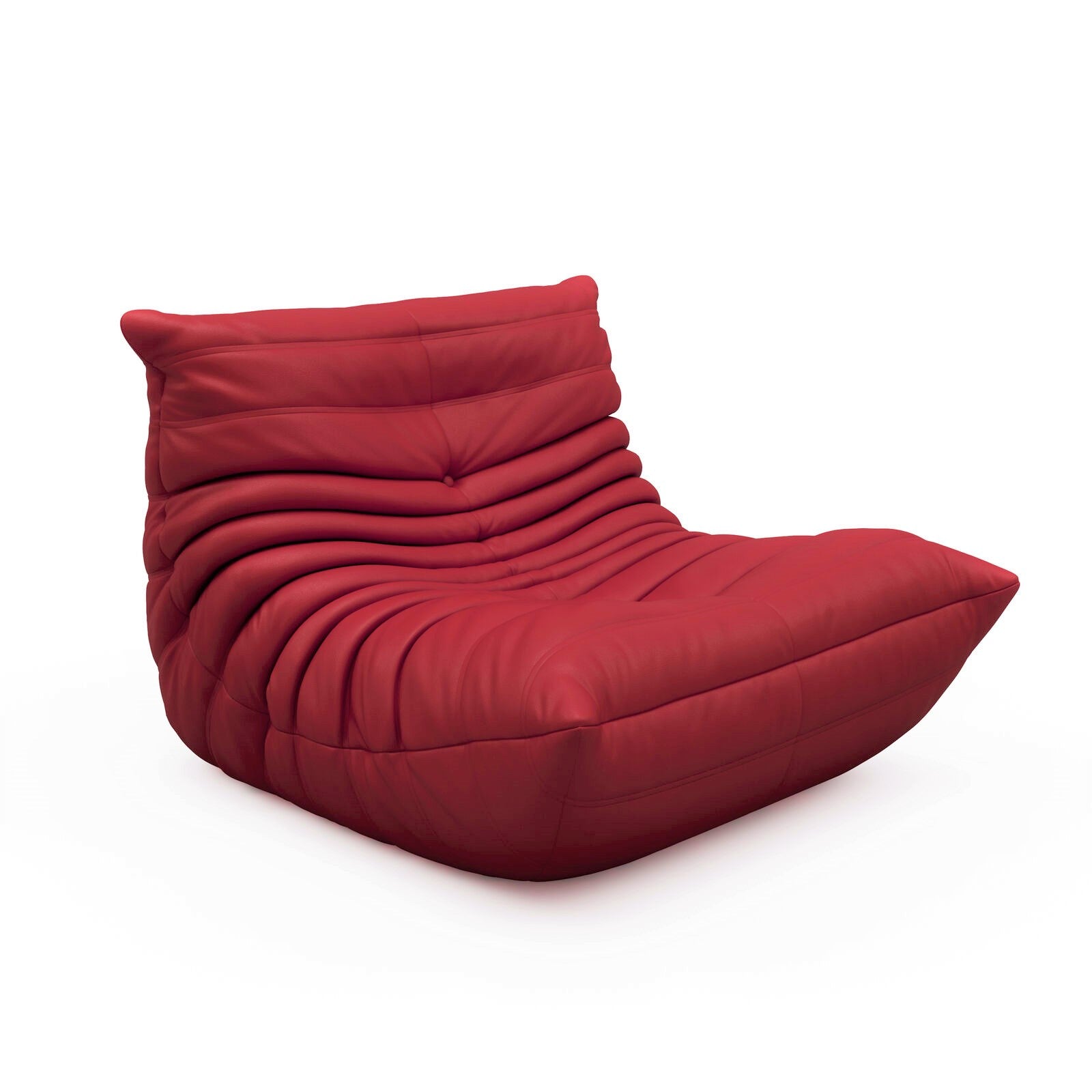 Michel Ducaroy Togo Sofa Chair, Vegan Suede, Bouclé or Vegan Leather