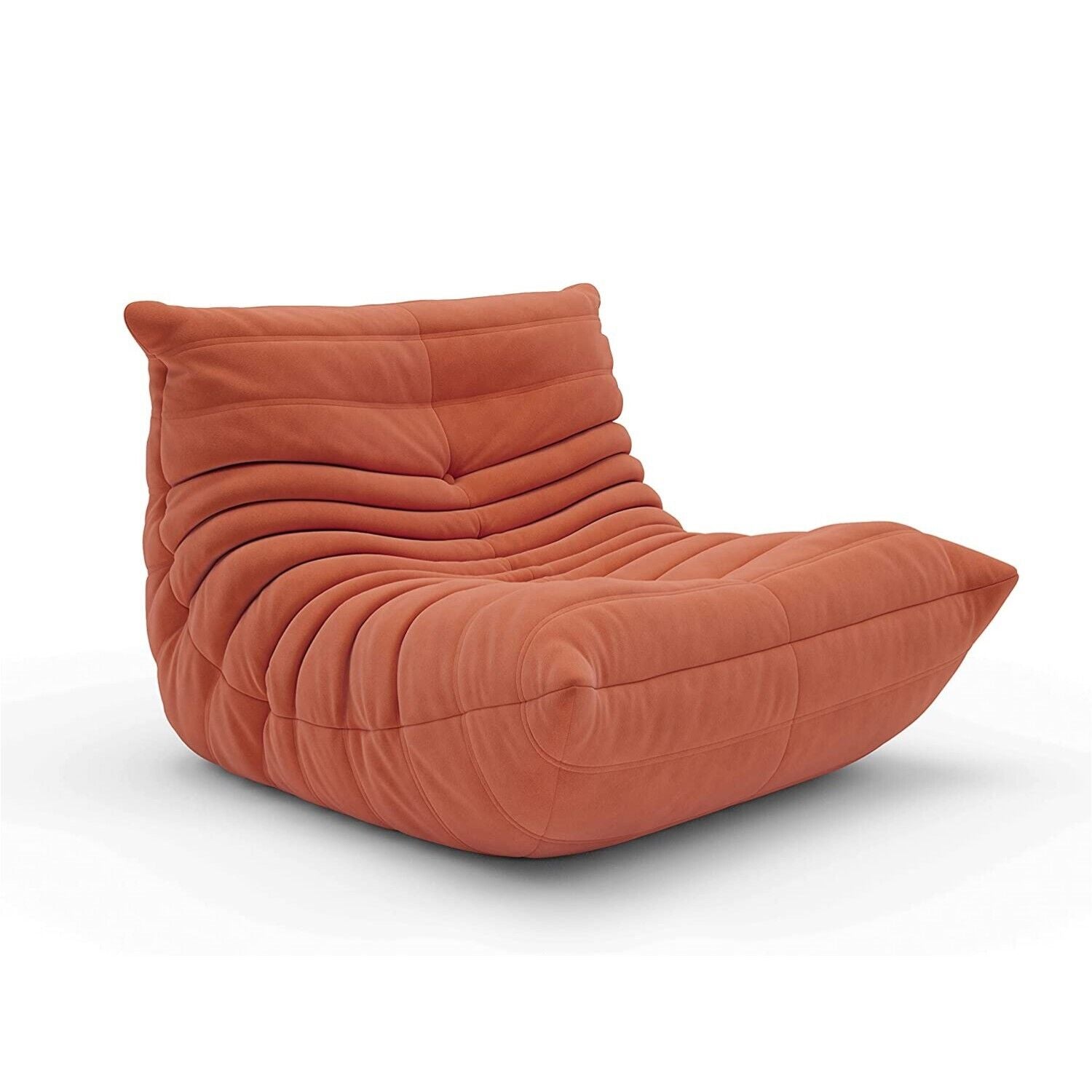 Michel Ducaroy Togo Sofa Chair, Vegan Suede, Bouclé or Vegan Leather