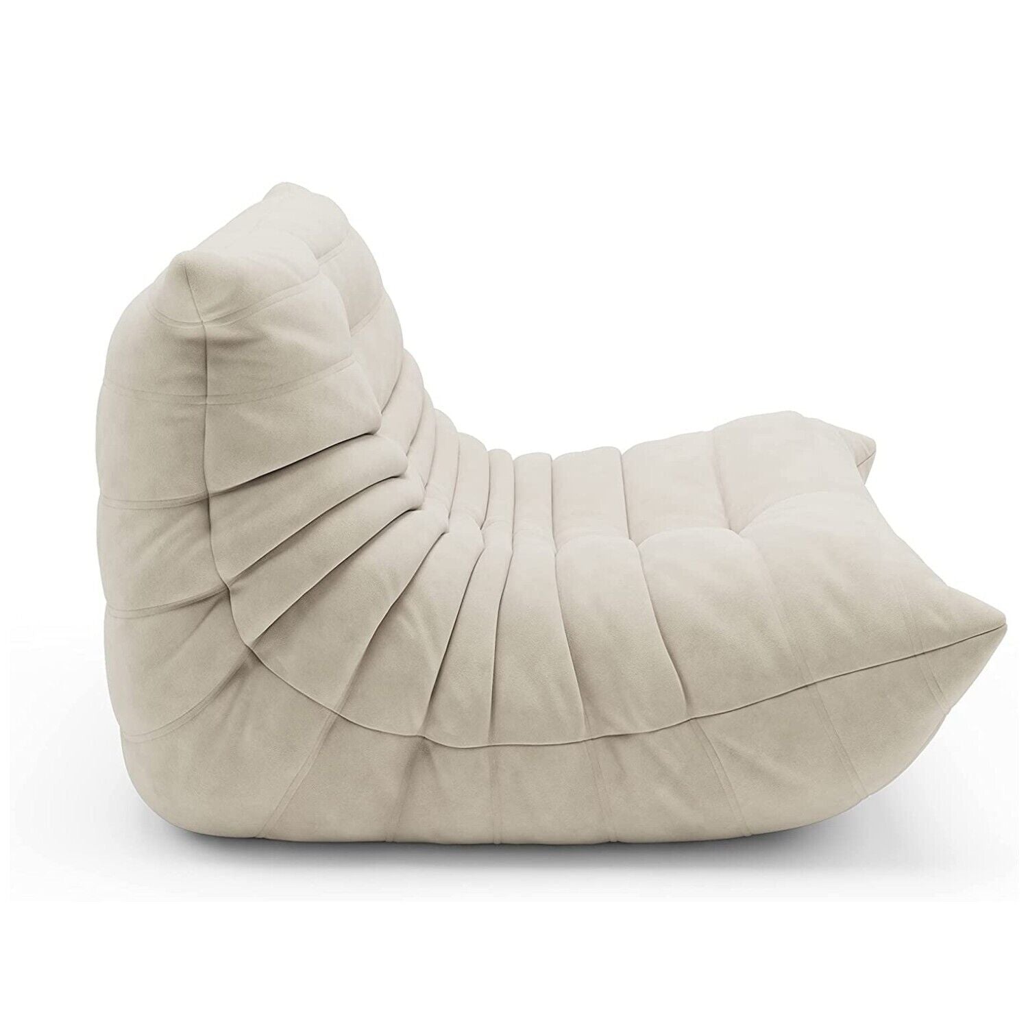 Michel Ducaroy Togo Sofa Chair, Vegan Suede, Bouclé or Vegan Leather